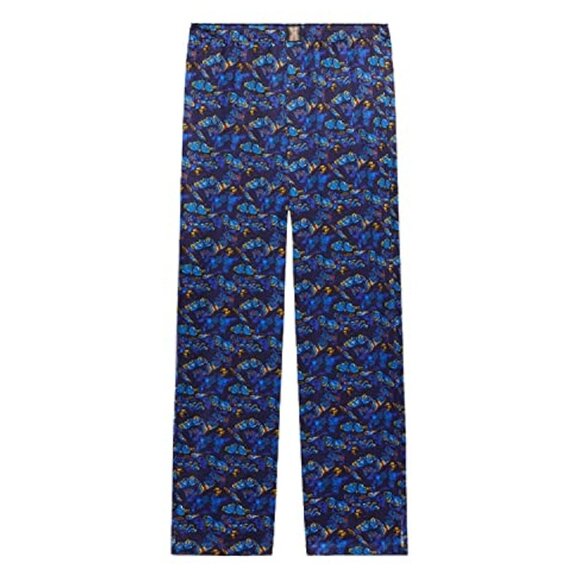 Savage X womens Baroque Butterfly Satin Sleep Pant - Picture 1 of 7